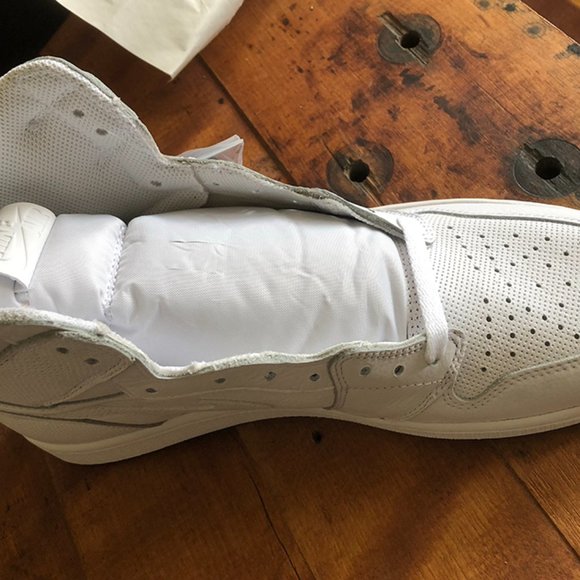 Nike Air Jordan 1 White Retro High ’85 OG Men’s size 13 - Picture 4 of 6